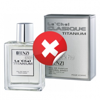 J. Fenzi Le'Chel Titanium - Chanel Egoiste Platinum parfüm utánzat