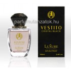Luxure Vestito Cristal Black - Versace Crystal Noir utánzat