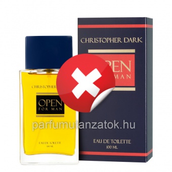 Christopher Dark Open for Man - Yves Saint Laurent Opium férfi parfüm utánzat